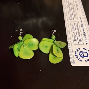 Green Nagua Earrings